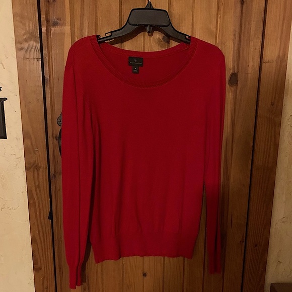Worthington Sweaters - Red Sweater med long sleeve Worthington